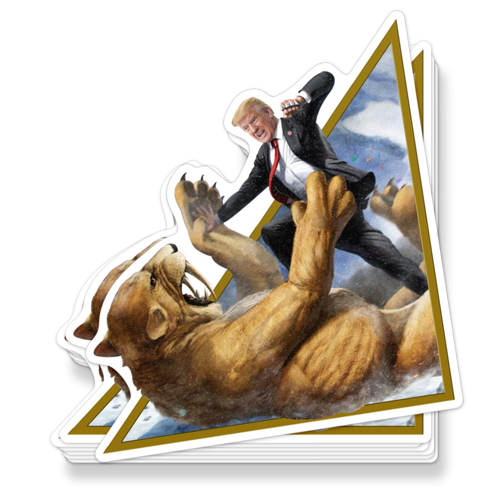 Sticker/Decal Trump Sabertooth Sticker maga trump