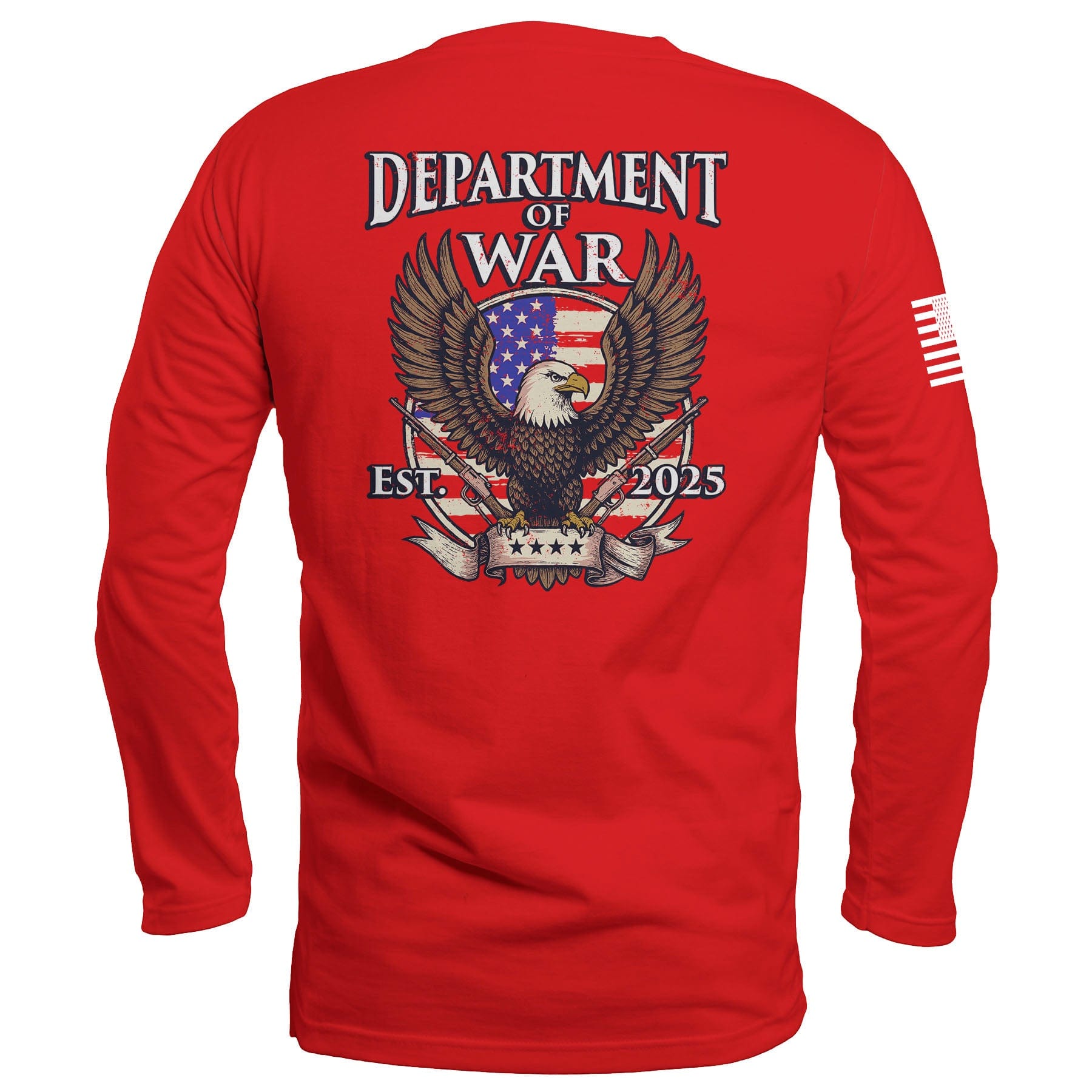 The Return of the Department of War Long Sleeve maga trump