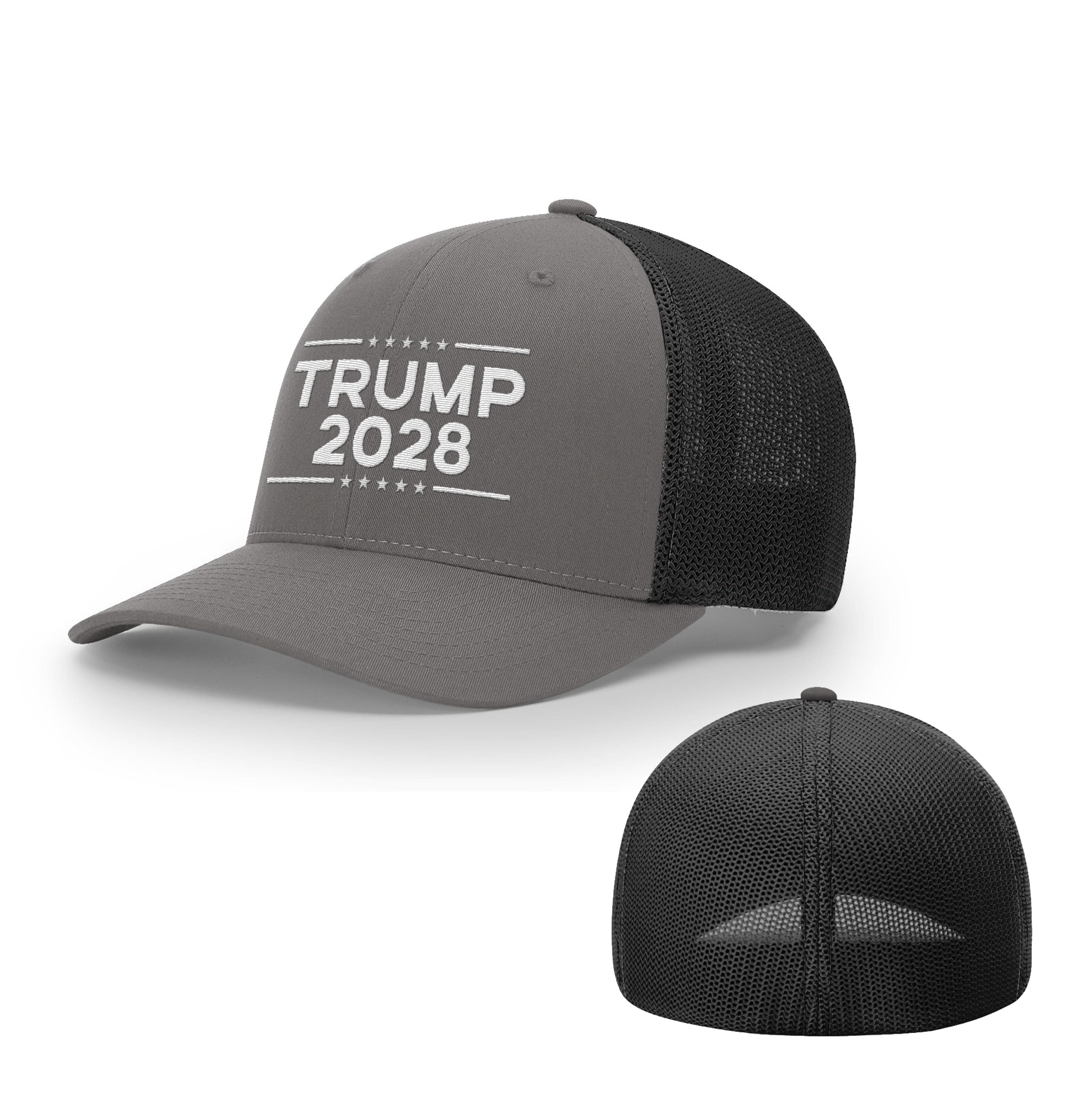 Trucker R-Flex / Charcoal/ Black / SM/MD Trump 2028 R Flex Trucker maga trump