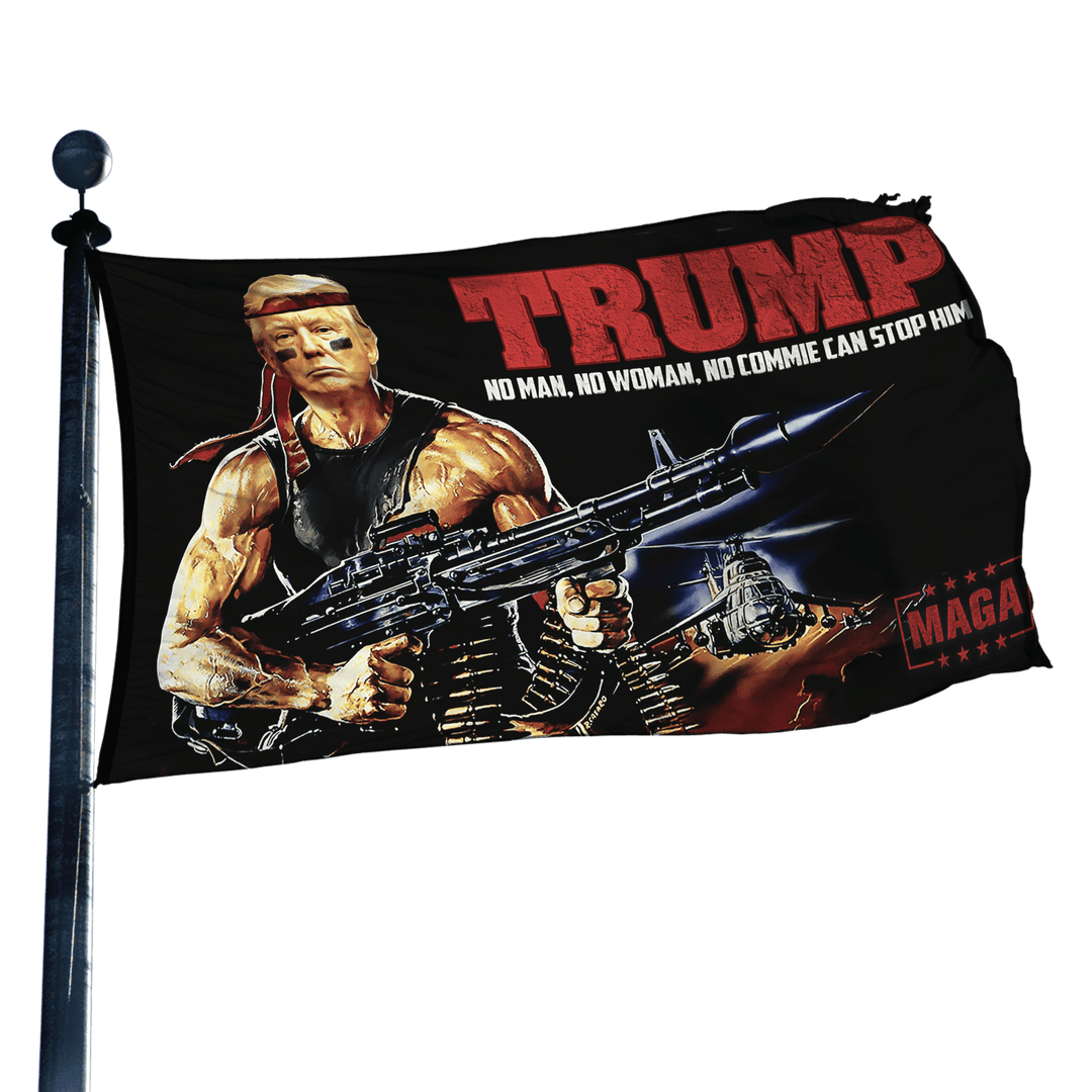 Trumbo Flag - Double Sided maga trump