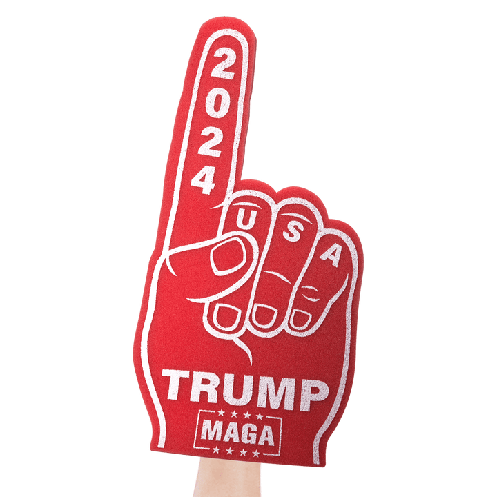 Trump 2024 Giant Foam Finger maga trump