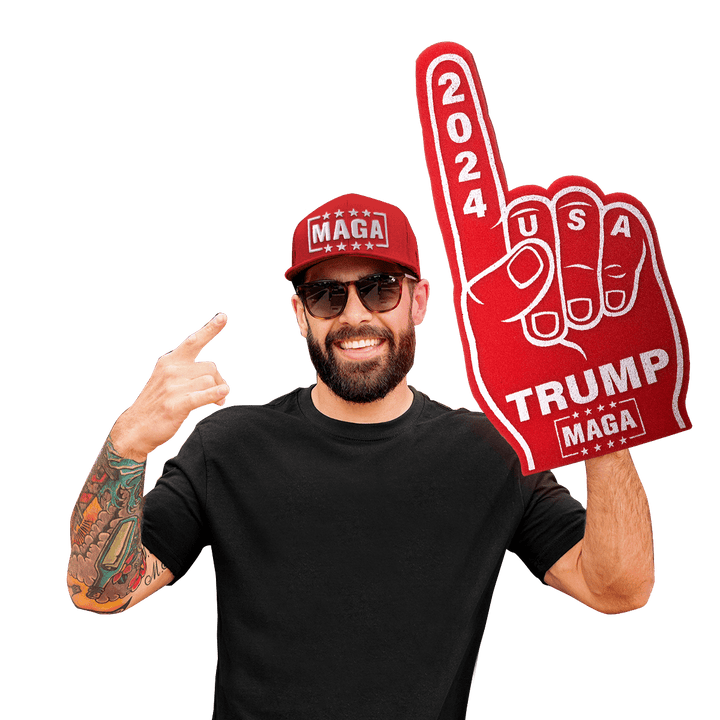 Trump 2024 Giant Foam Finger maga trump