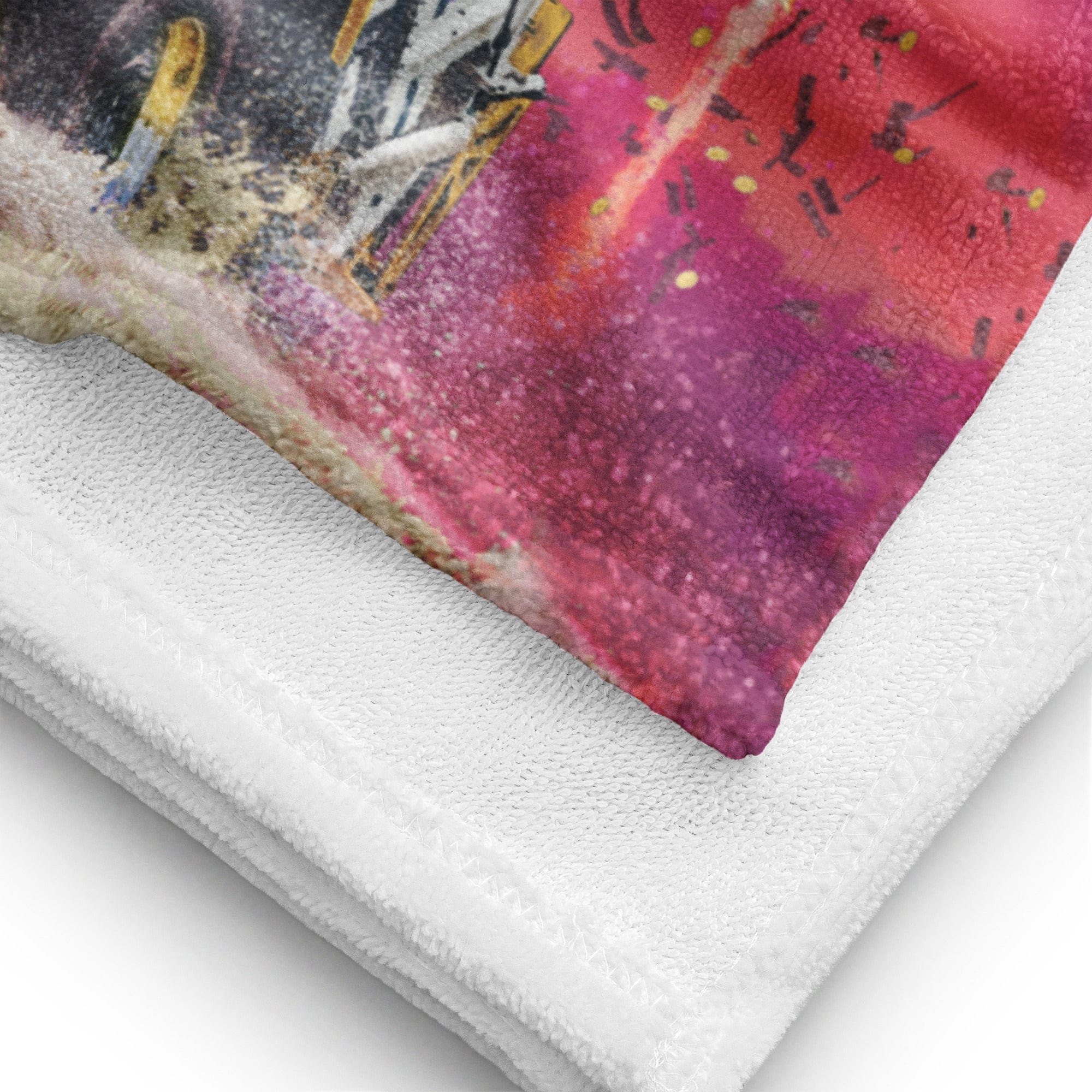 Trump DOGE Garbage Truck 2025 Beach Towel maga trump