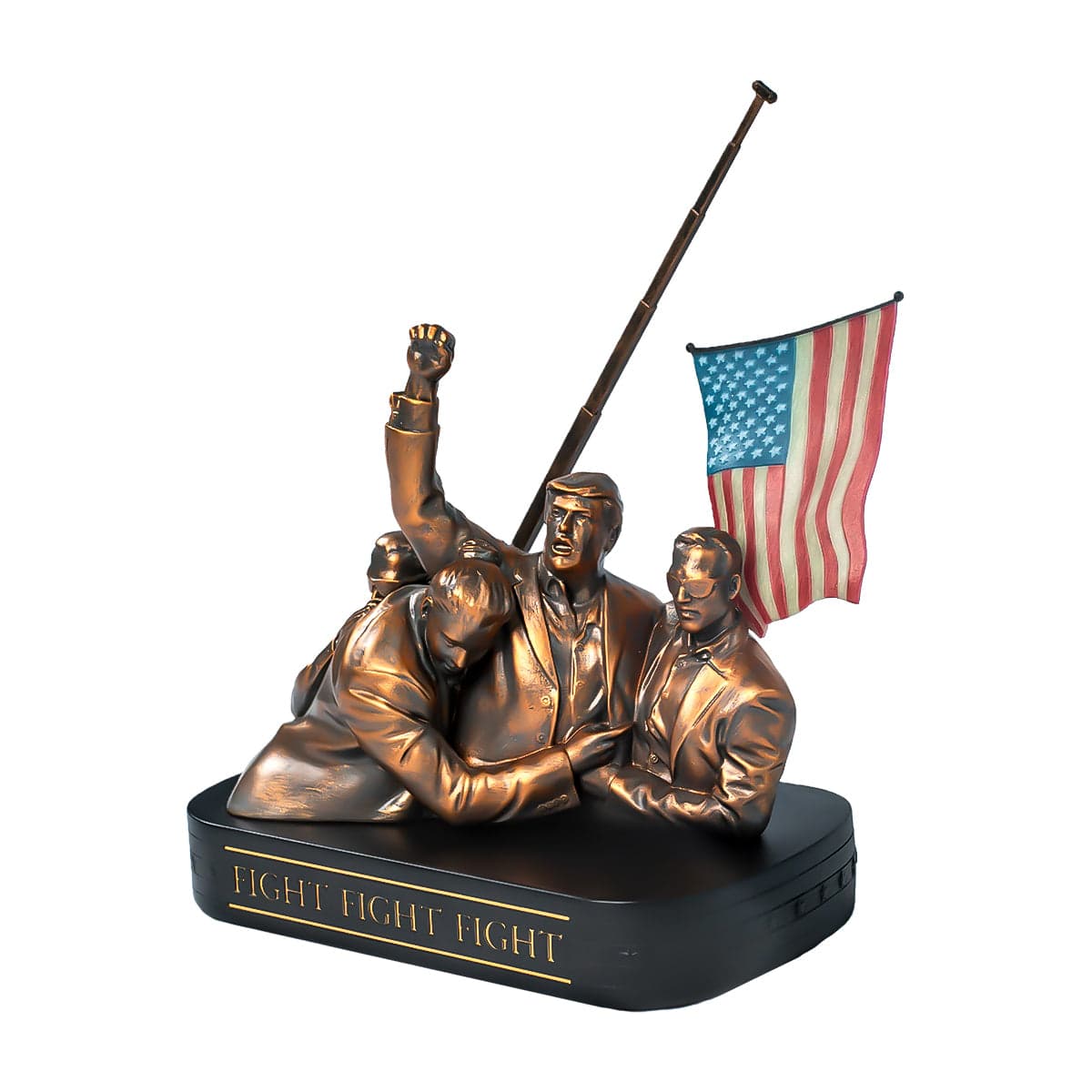 Trump Fight! Fight! Fight! Statue maga trump