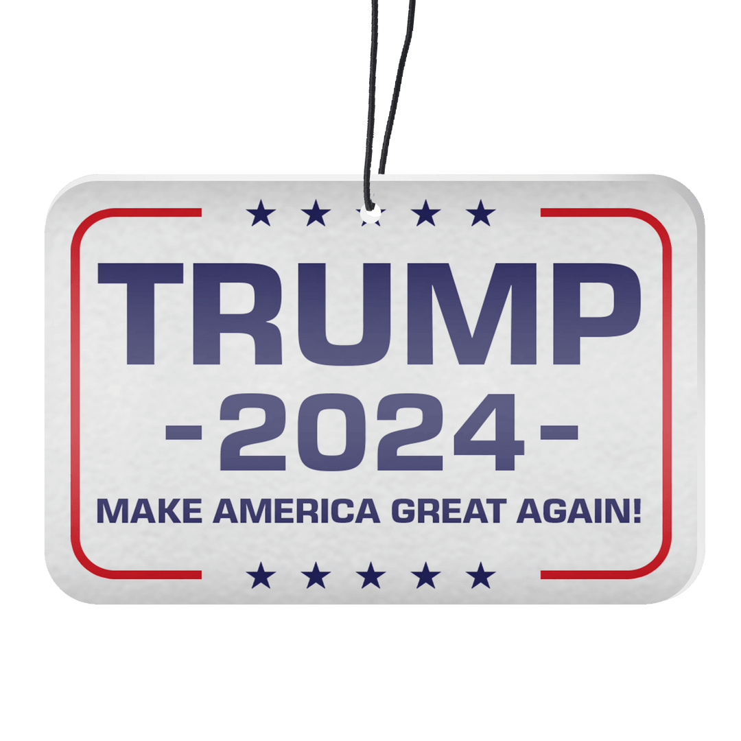 Trump MAGA 2024 White Air Freshener maga trump