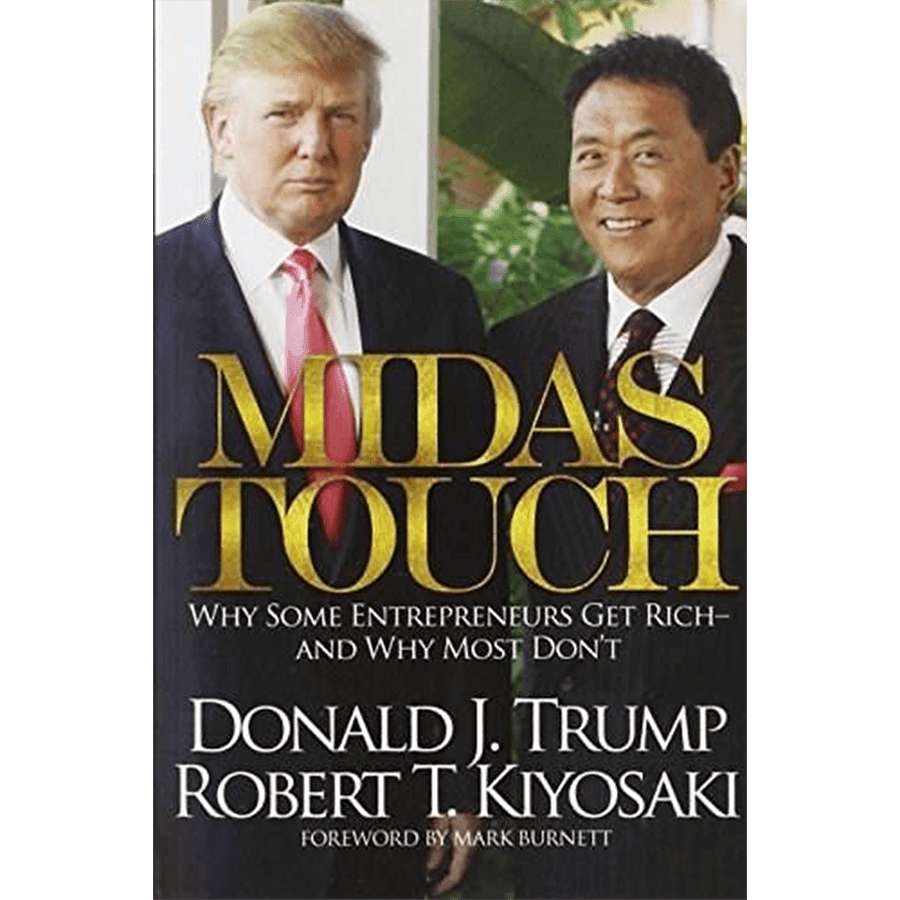 Trump Midas Touch Book maga trump