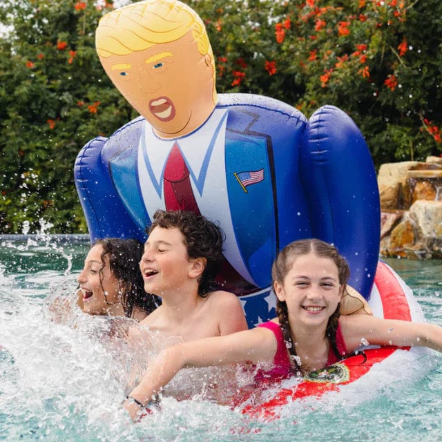 Trump Talking Pool Float maga trump