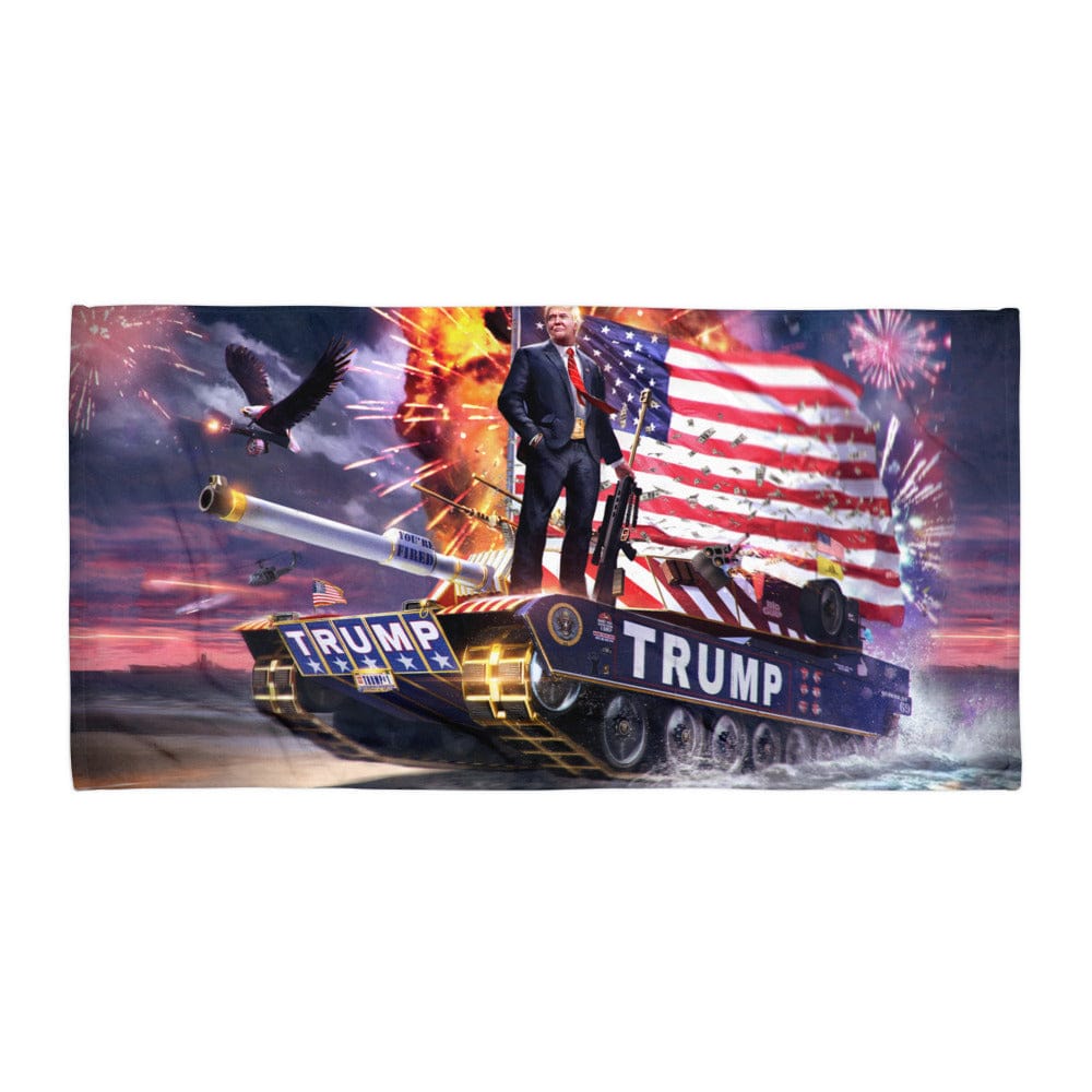 Trump Tank 2016 OG Beach Towel maga trump