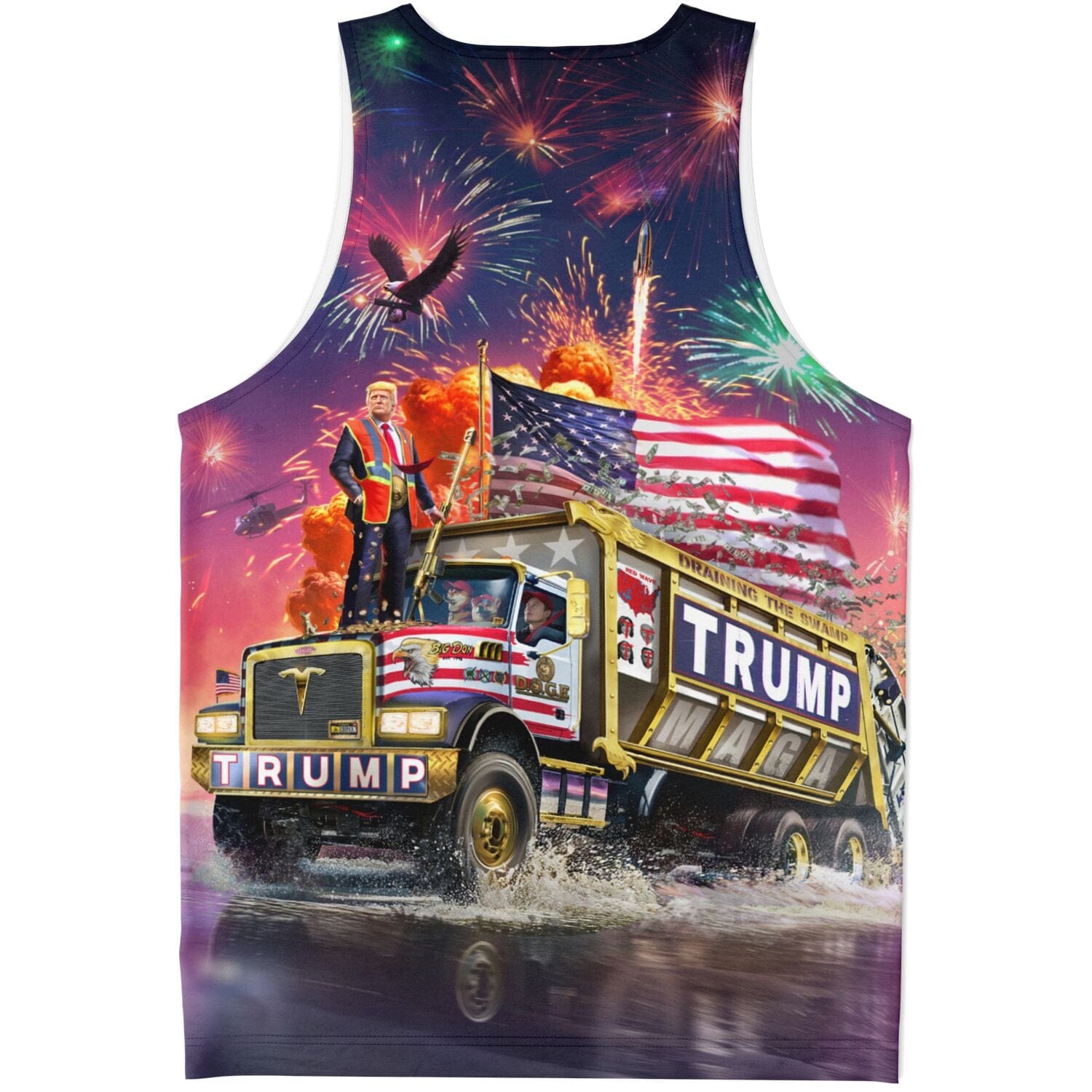 Trump Tank 2025 DOGE Tank Top AOP maga trump