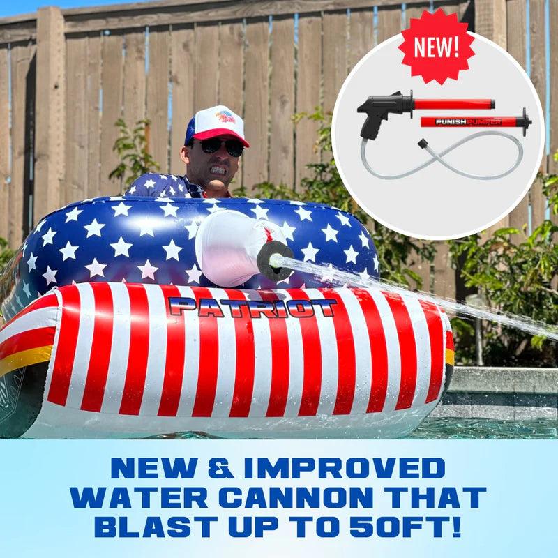 Trump Tank Water Blaster Pool Float | Winter Sled maga trump