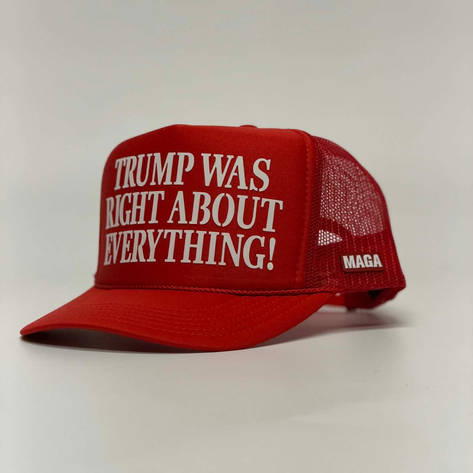 Trump Was Right About Everything (MF Hat) maga trump