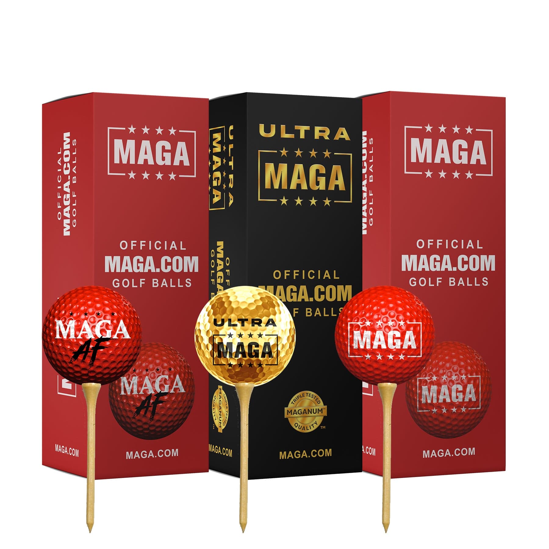 Ultimate MAGA Golf Ball Bundle maga trump