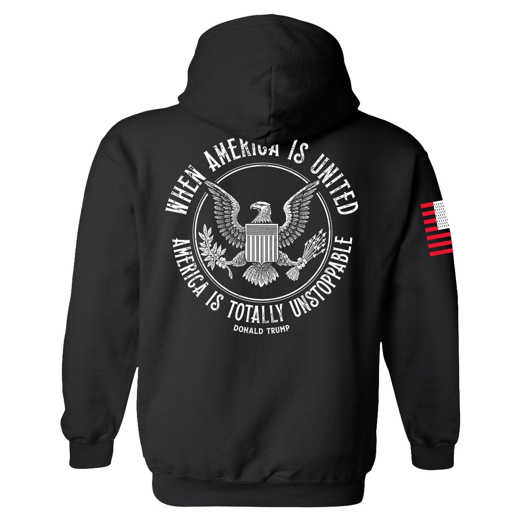 When America is United Hoodie maga trump