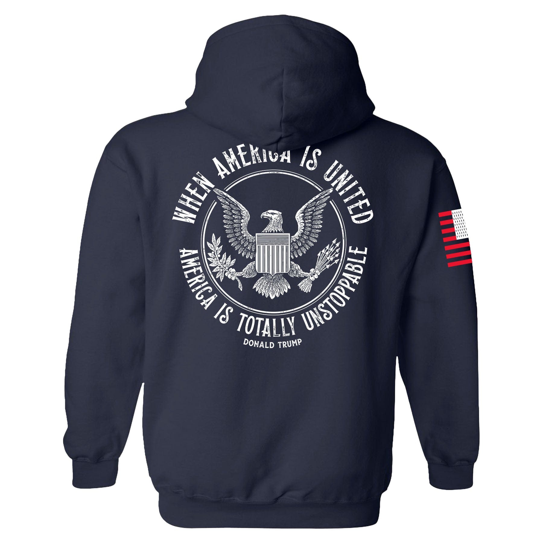 When America is United Hoodie maga trump