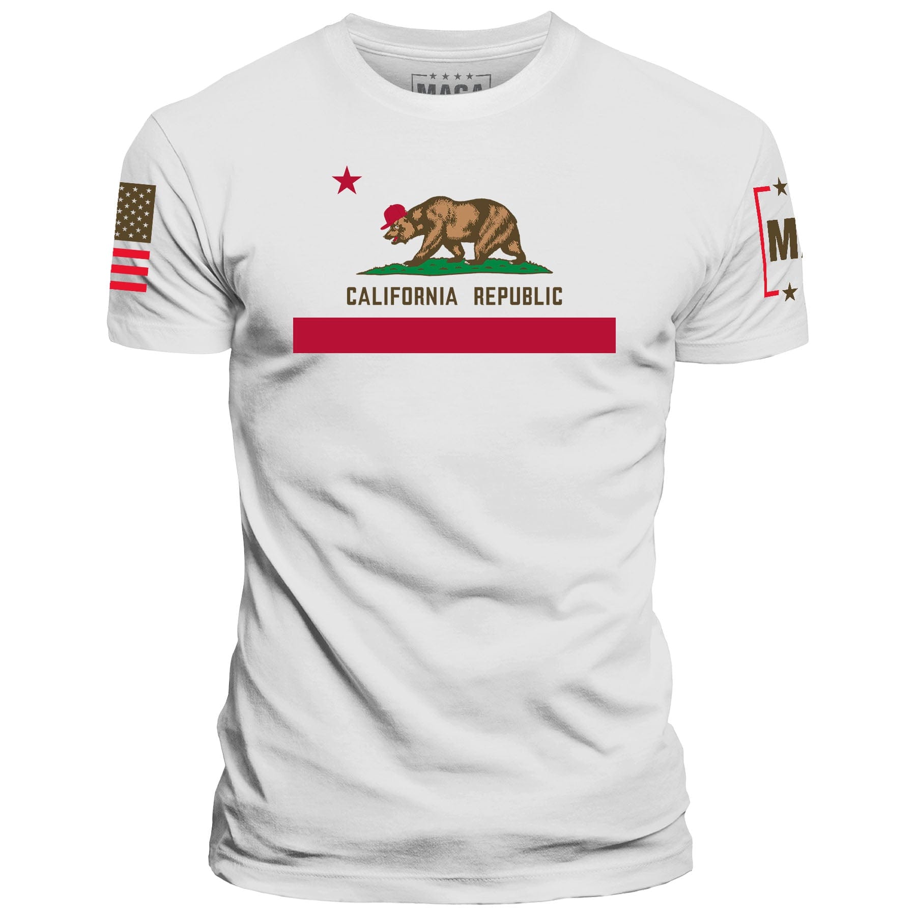 White / S California Republic MAGA Bear maga trump