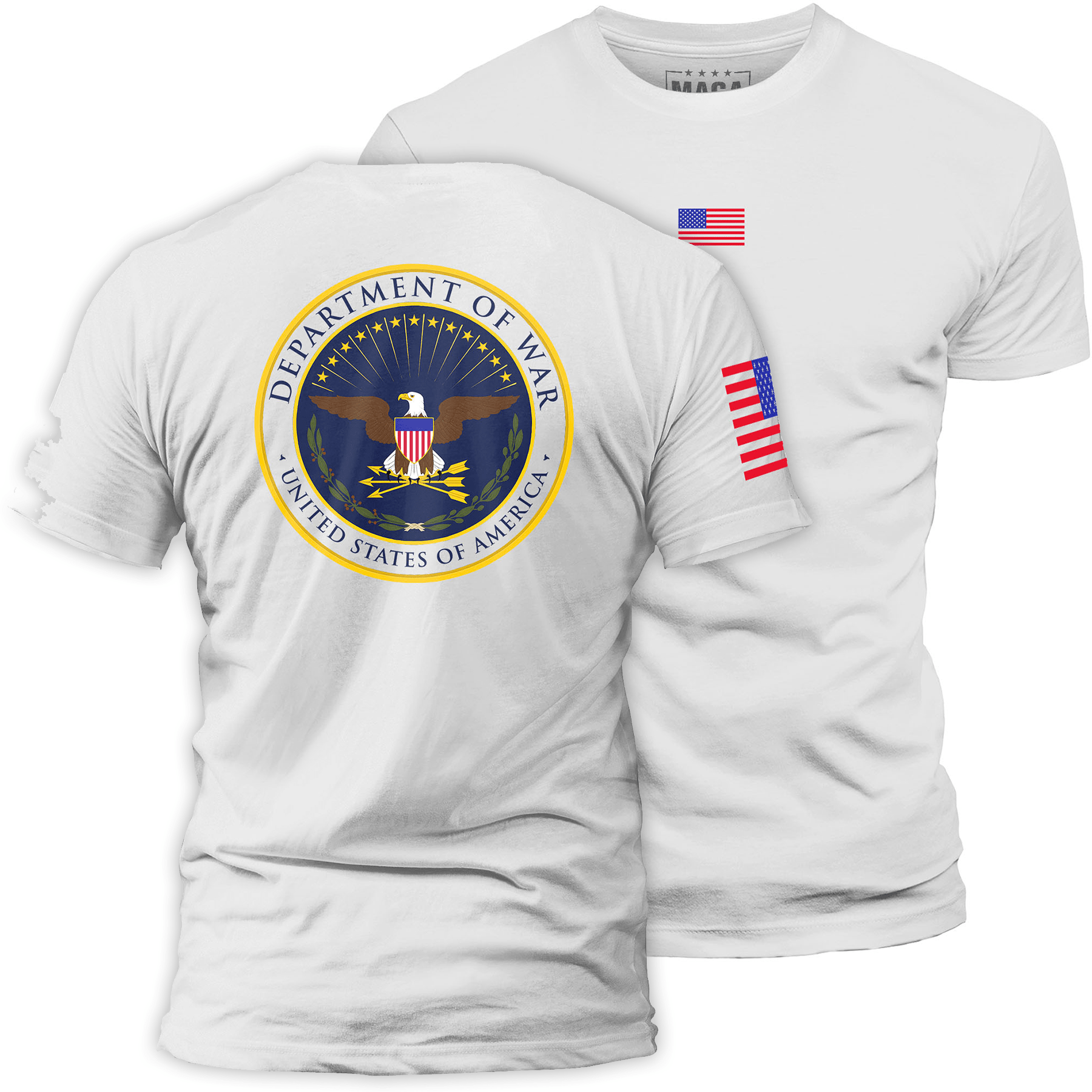 White / S Department of War maga trump