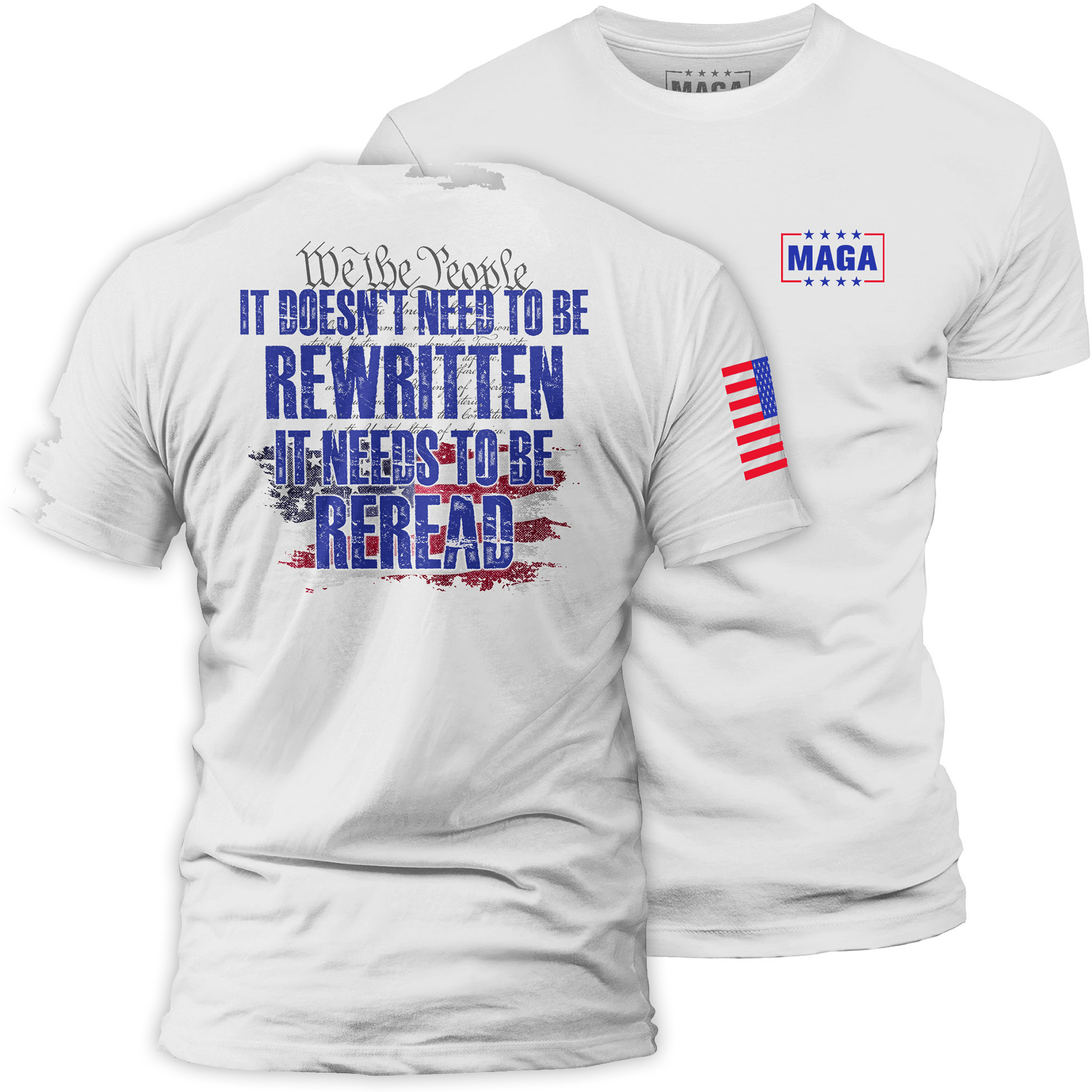 White / S Needs to be Reread maga trump