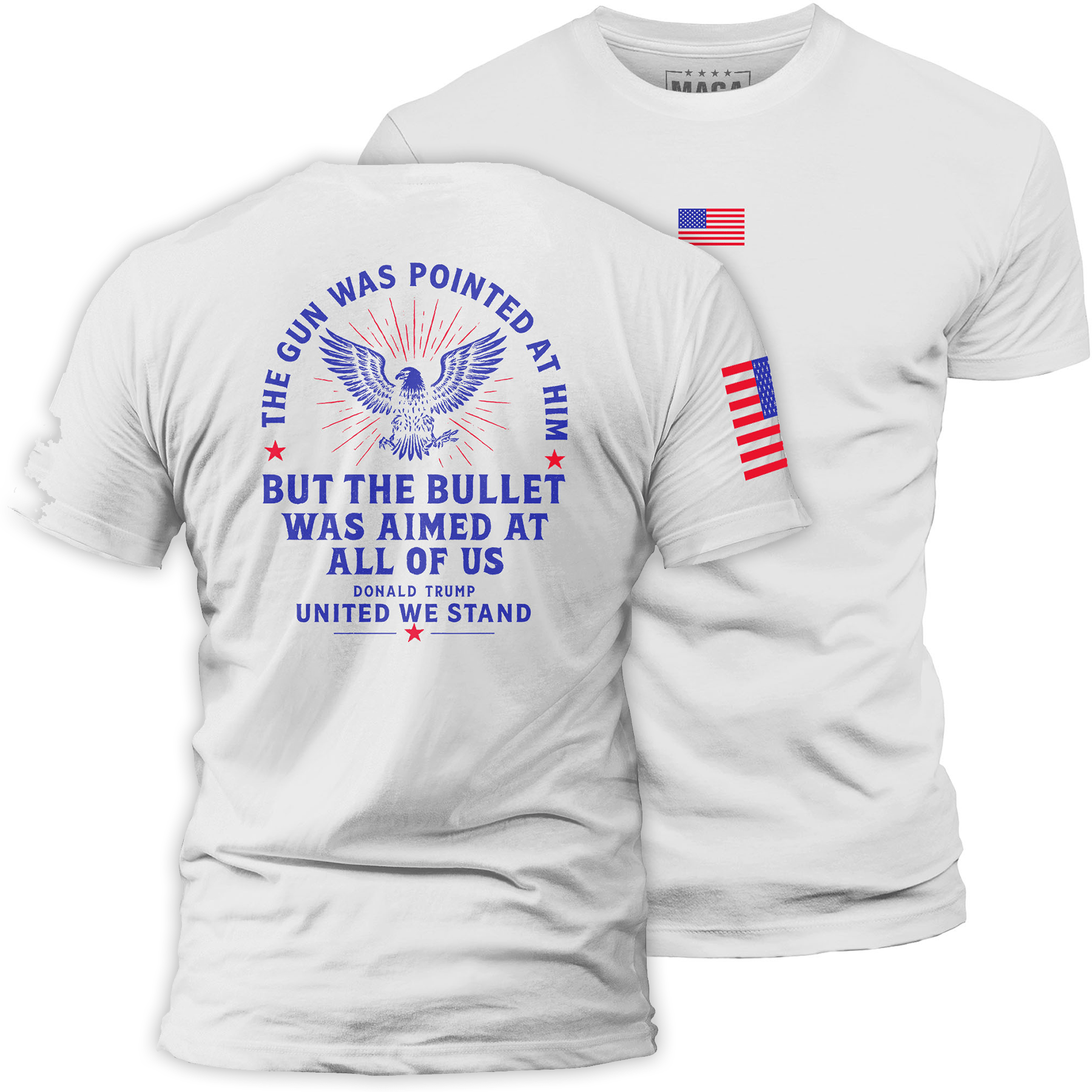 White / S United We Stand maga trump