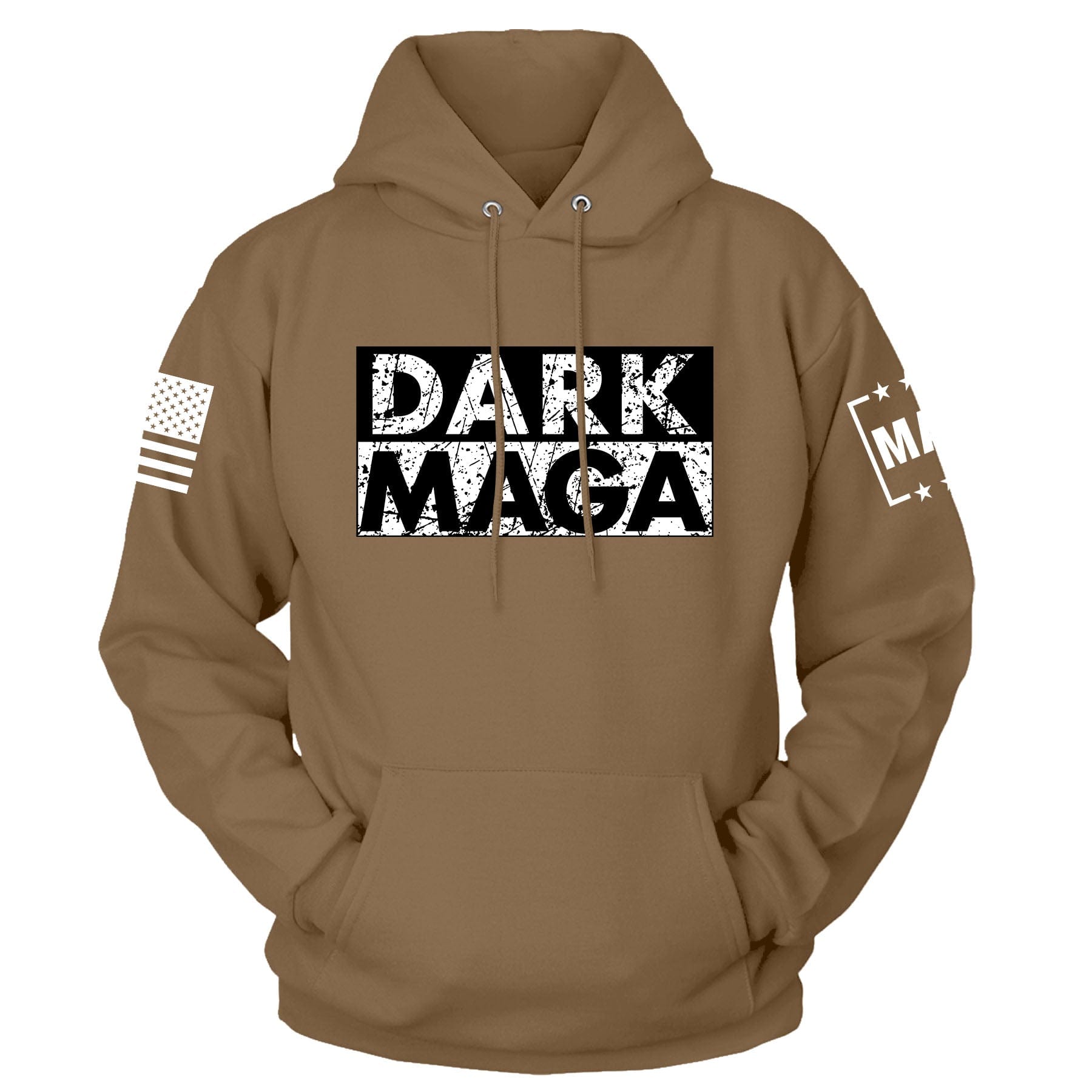 Woodland / S Dark MAGA Hoodie | Fall Edition maga trump