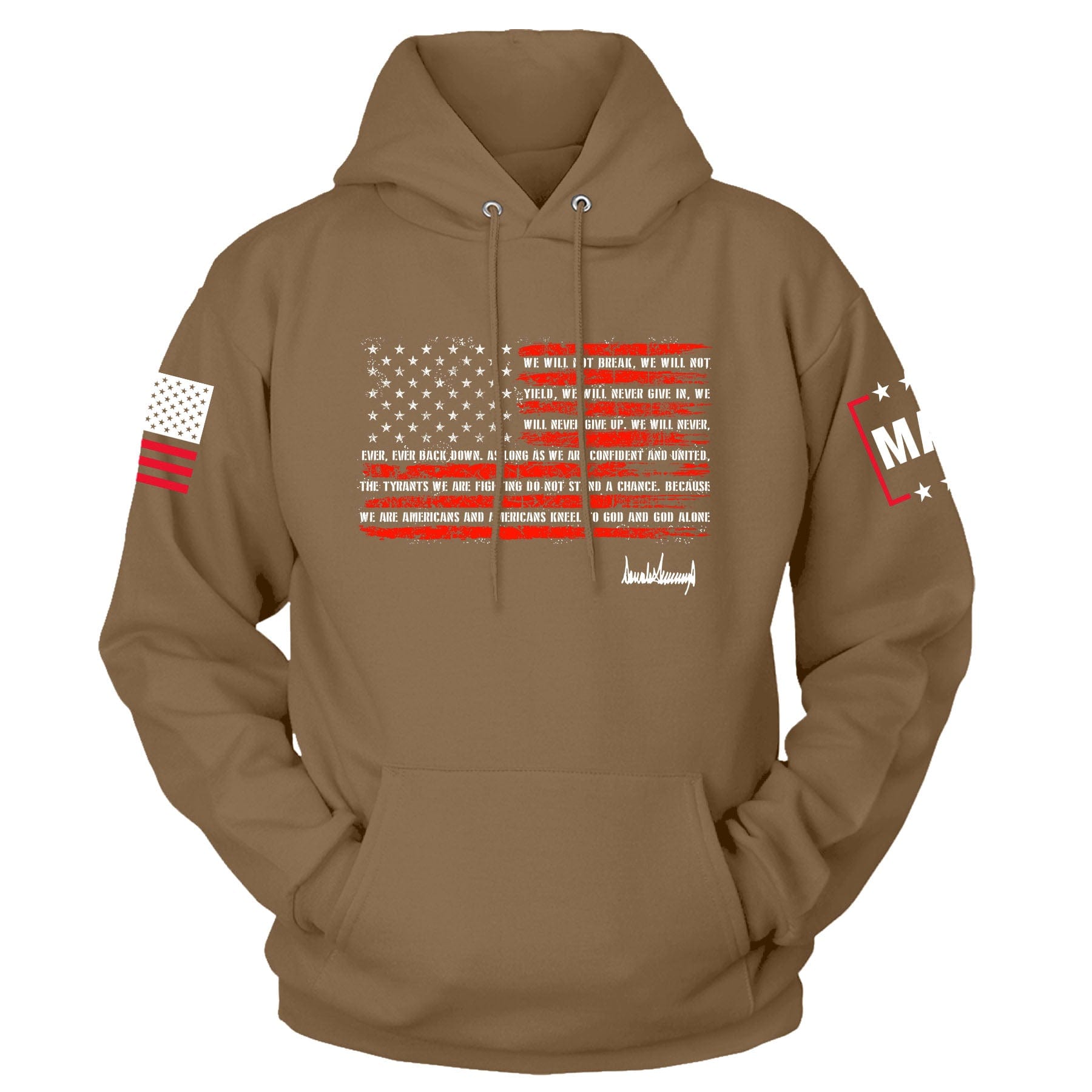 Woodland / S Trump Nation Proclamation Hoodie | Fall Edition maga trump