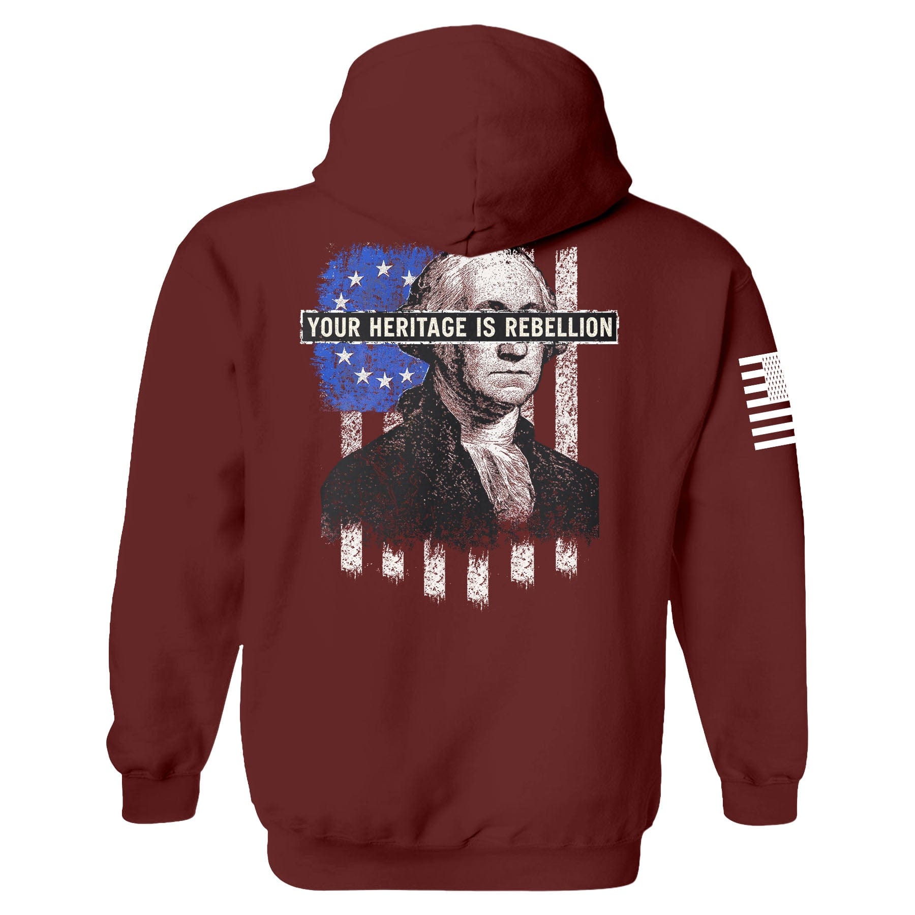 Your Heritage is Rebellion Hoodie | Fall Edition maga trump