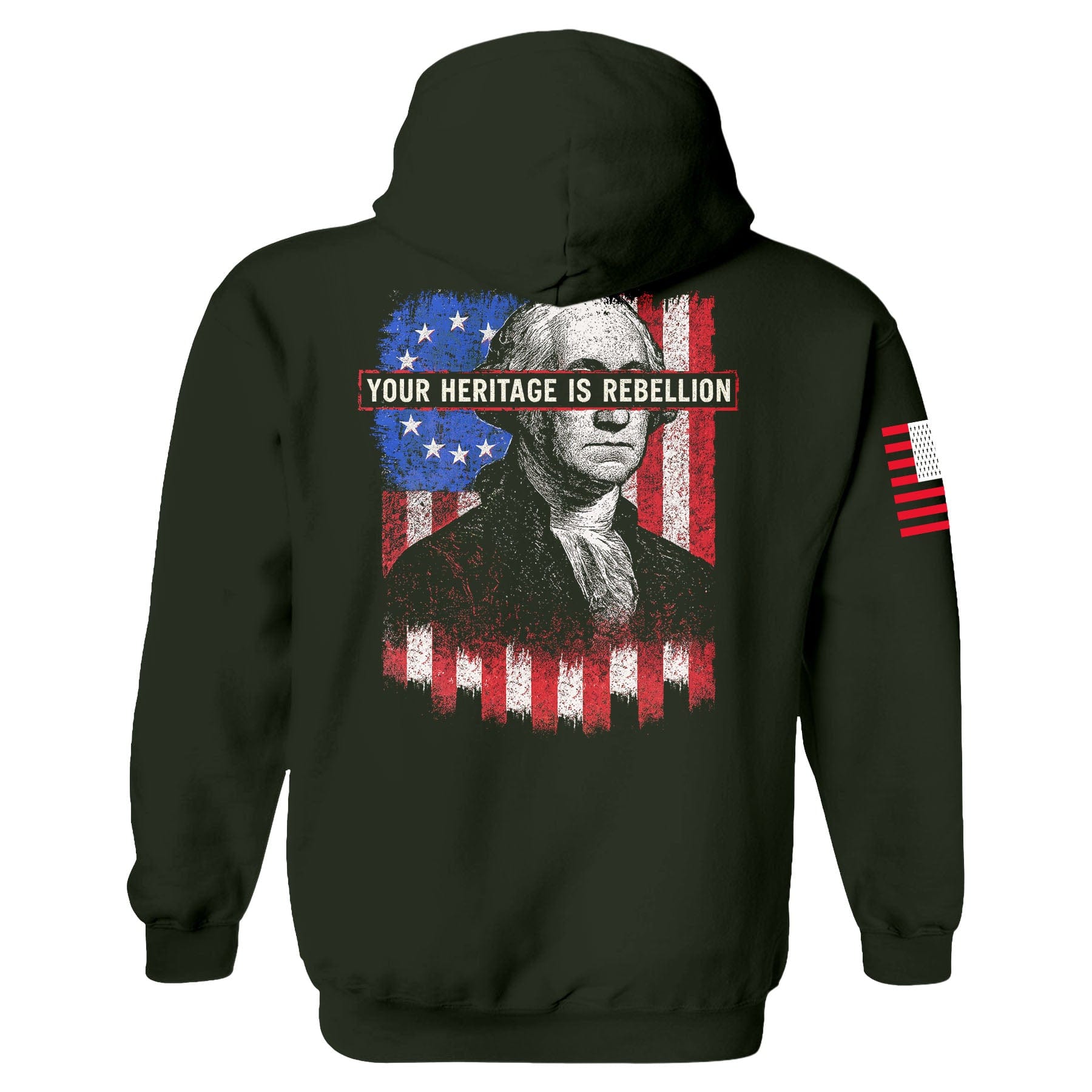 Your Heritage is Rebellion Hoodie | Fall Edition maga trump