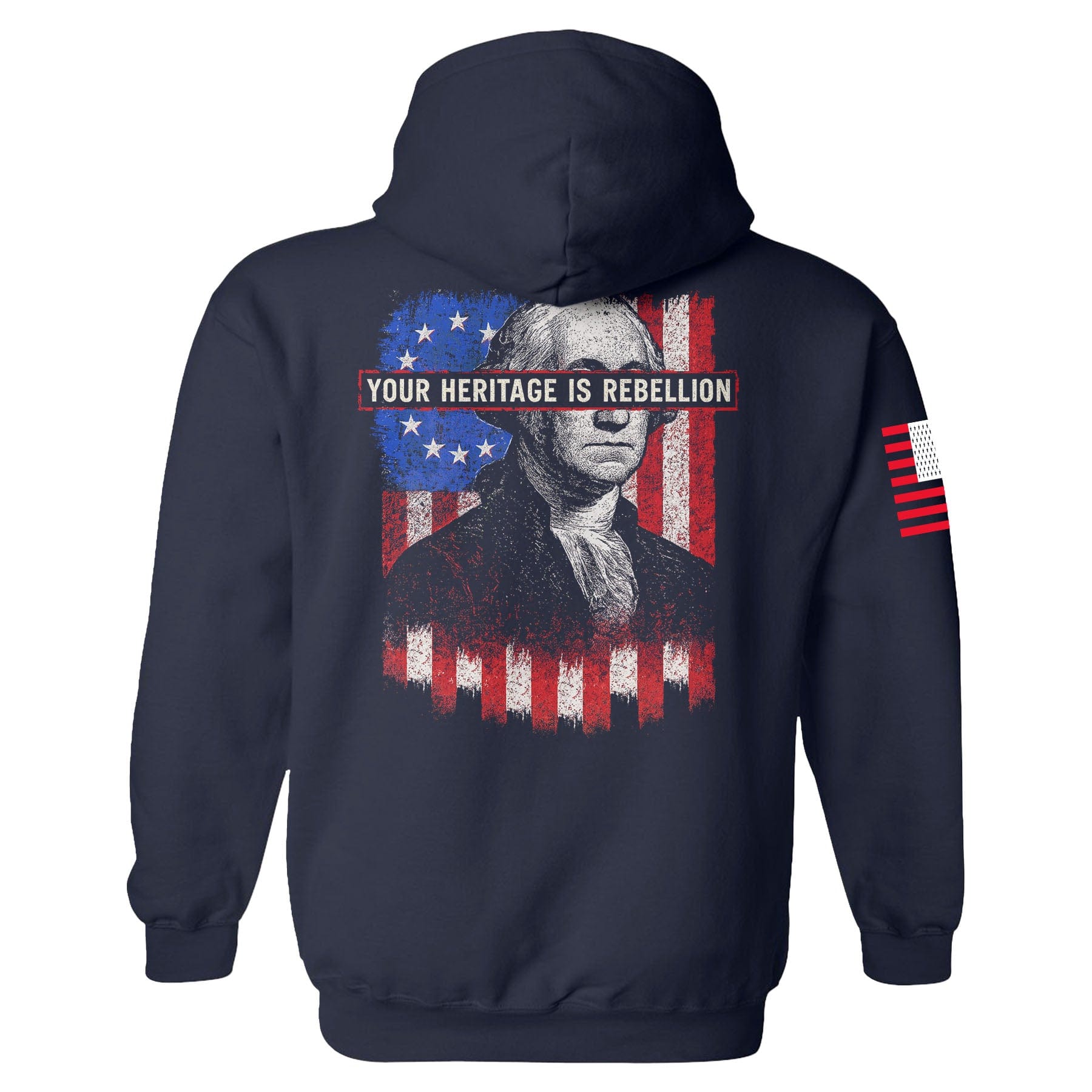 Your Heritage is Rebellion Hoodie maga trump