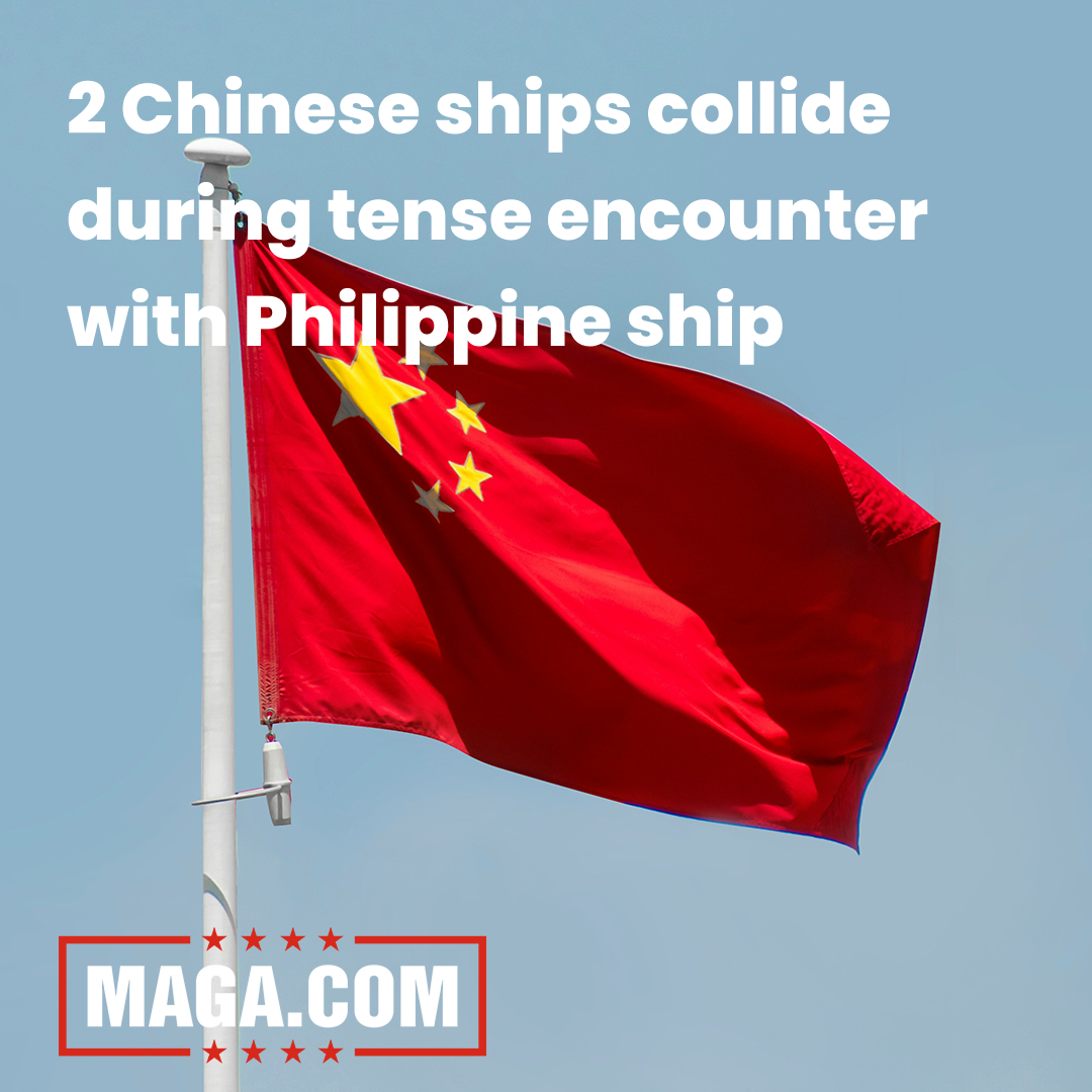 2 Chinese ships collide during tense encounter with Philippine ship