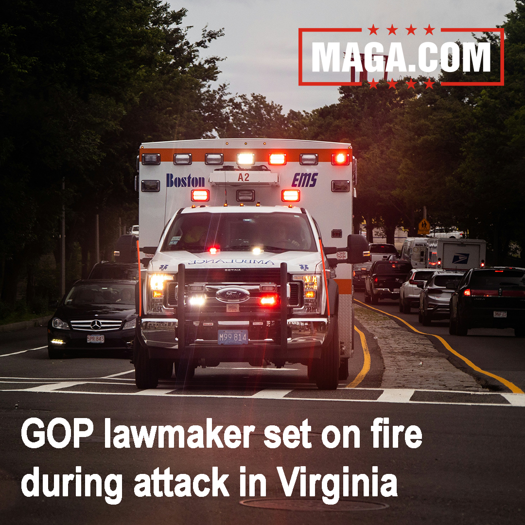 GOP lawmaker set on fire during attack in Virginia