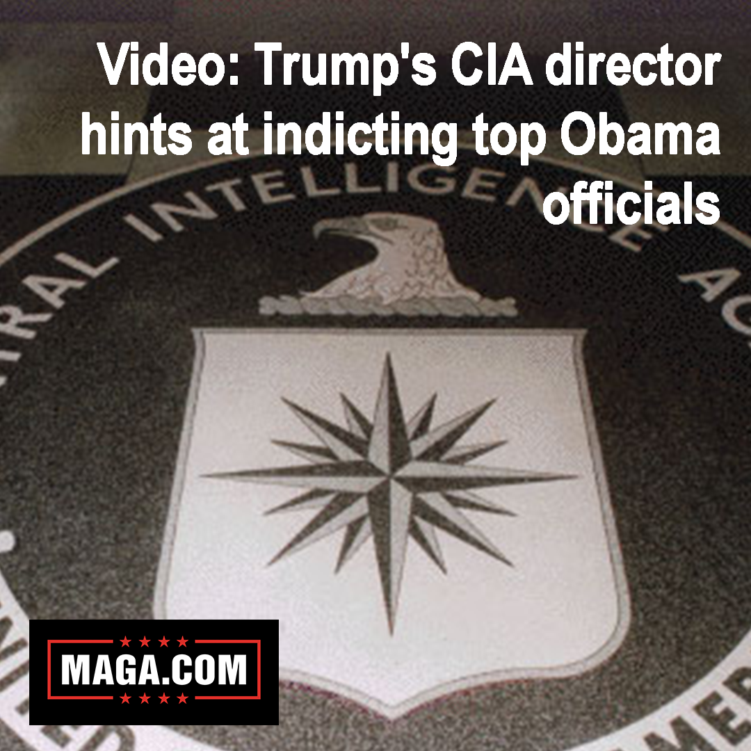 Trump's CIA director hints at indicting top Obama officials
