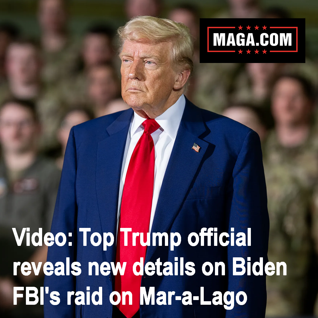 Video: Top Trump official reveals new details on Biden FBI's raid on Mar-a-Lago