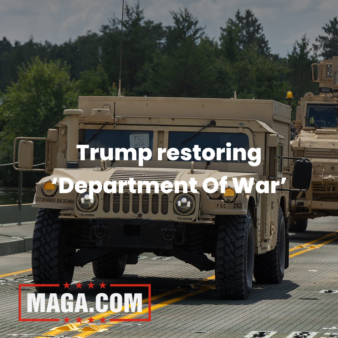 Video: Trump restoring 'Department of War': Report