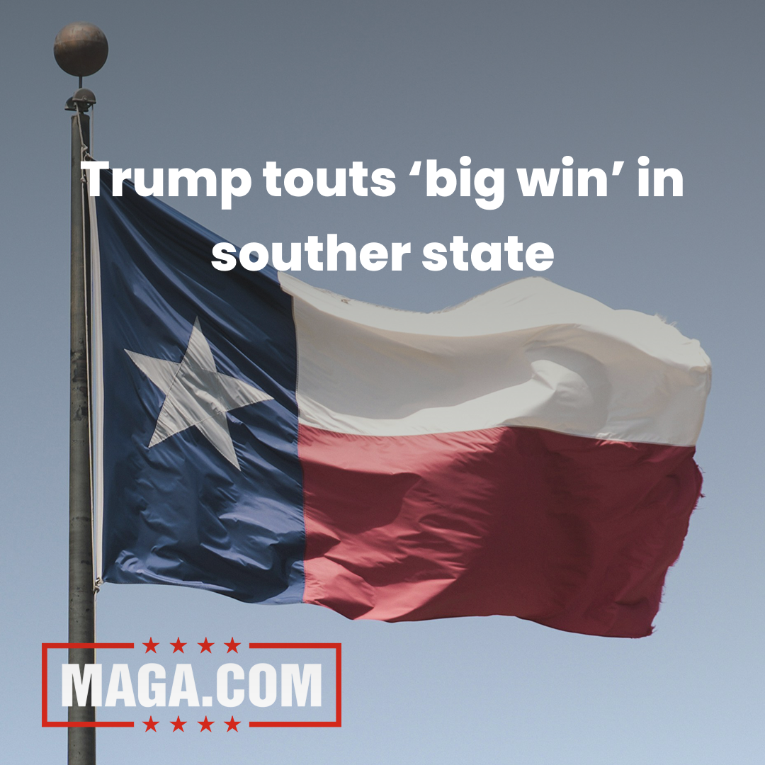 Trump touts 'big win' in Texas redistricting battle