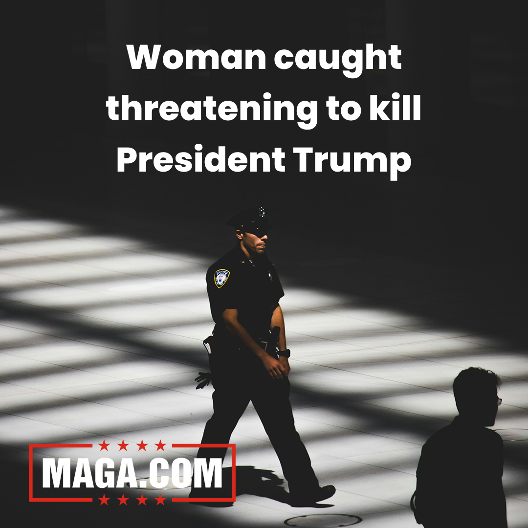Woman caught threatening to kill Trump