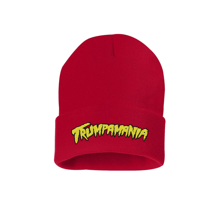 12 Inch Knit Hat / Red Trumpamania Beanie maga trump