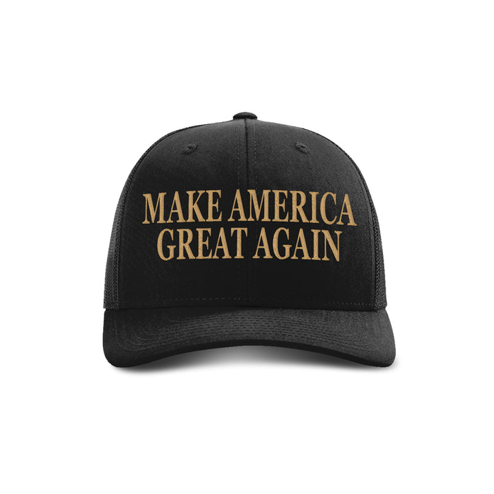 Make America Great Again Black Gold Edition Hat