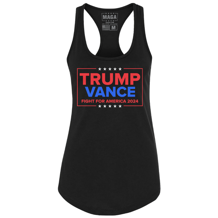 Trump Vance - Fight Racerback Tank Top