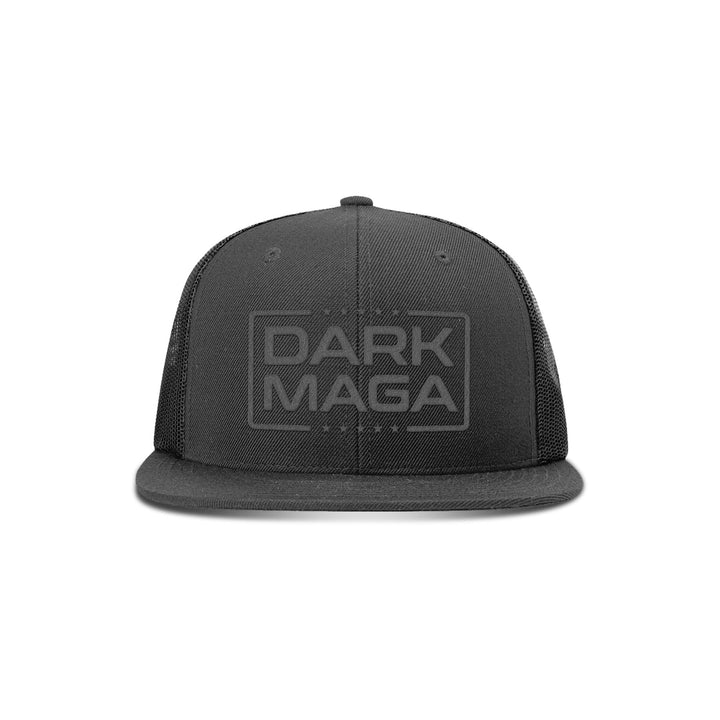 Dark MAGA V2 Flat Bill Hat