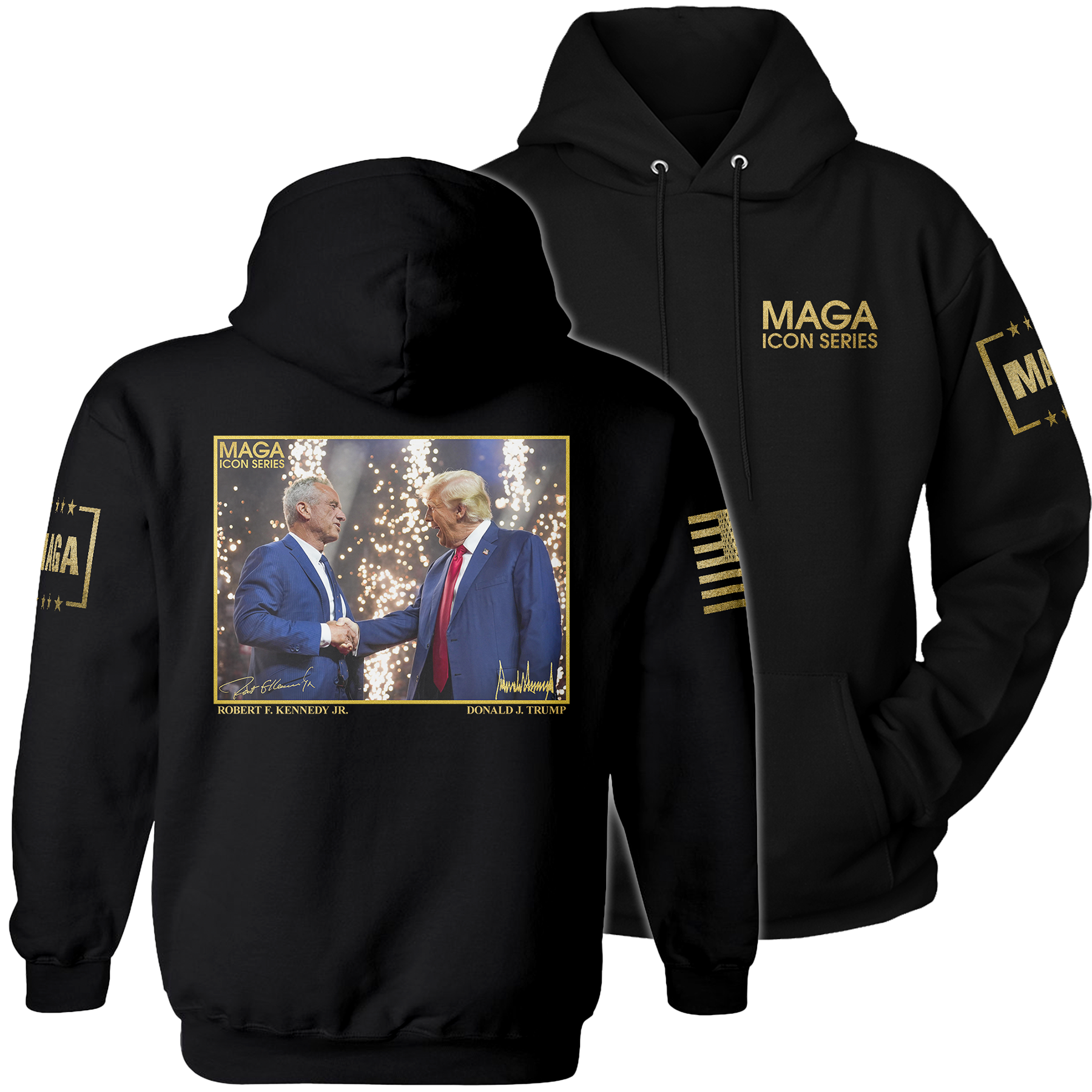 Icon Series - RFK Jr and Trump Hoodie