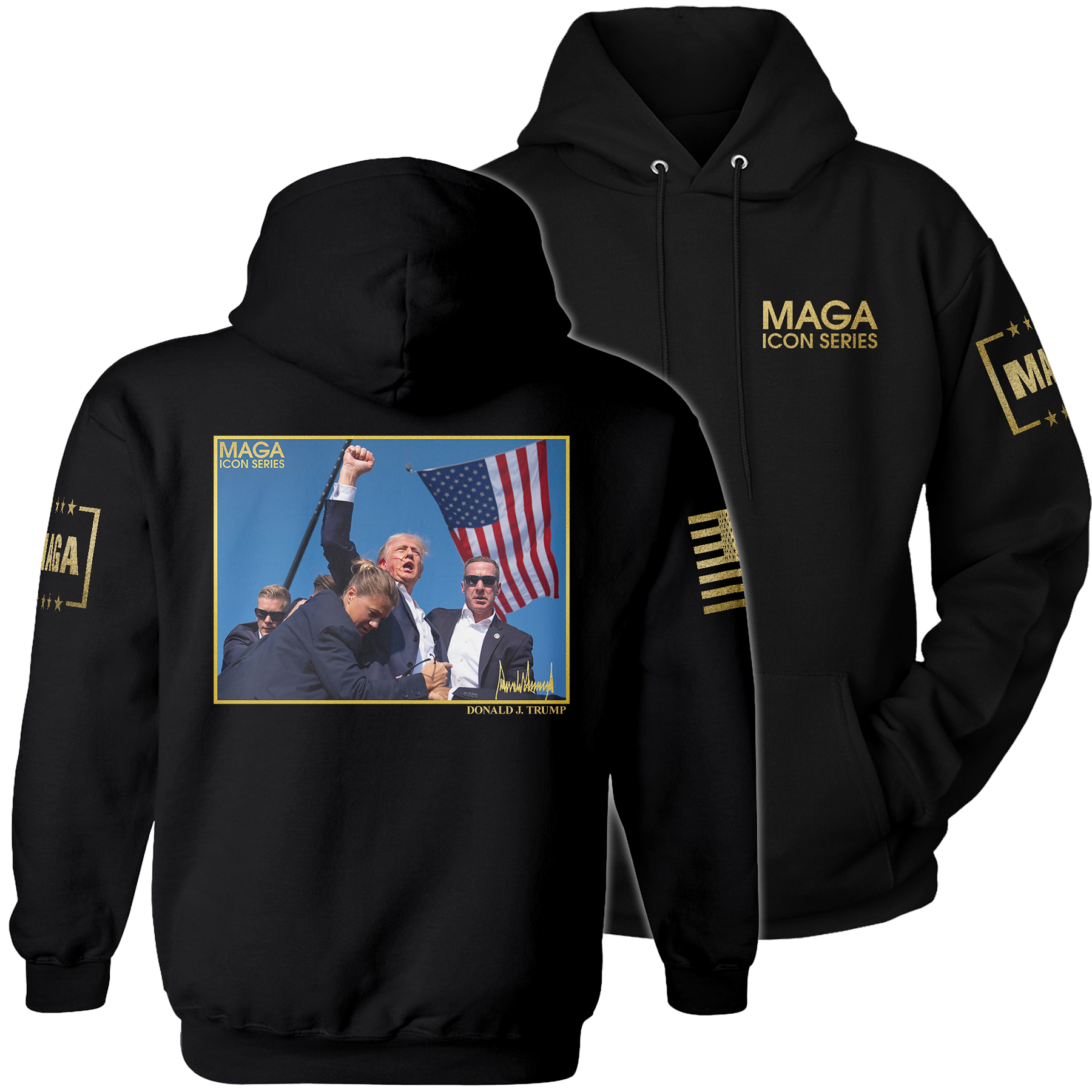 Icon Series - Trump Fight Hoodie