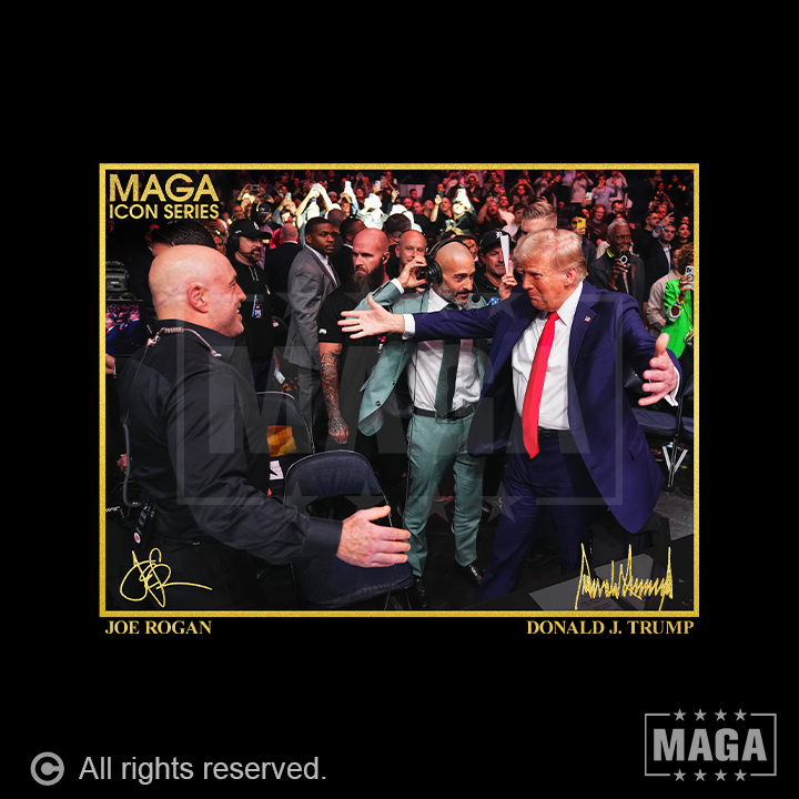 Icon Series - Joe Rogan and Trump