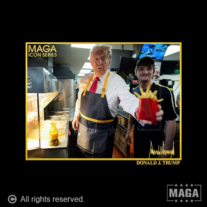 Icon Series - Trump with Fries