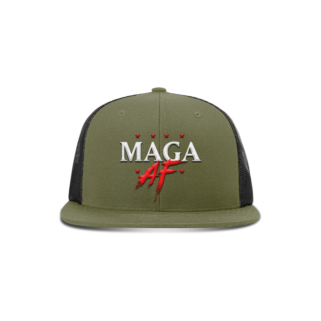 MAGA AF Flat Bill Hat