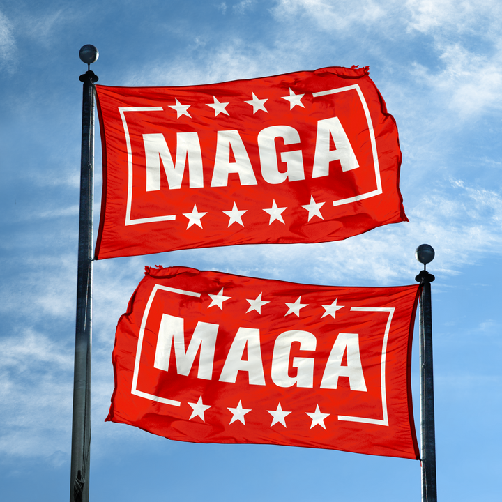 MAGA Red Flag - Double Sided