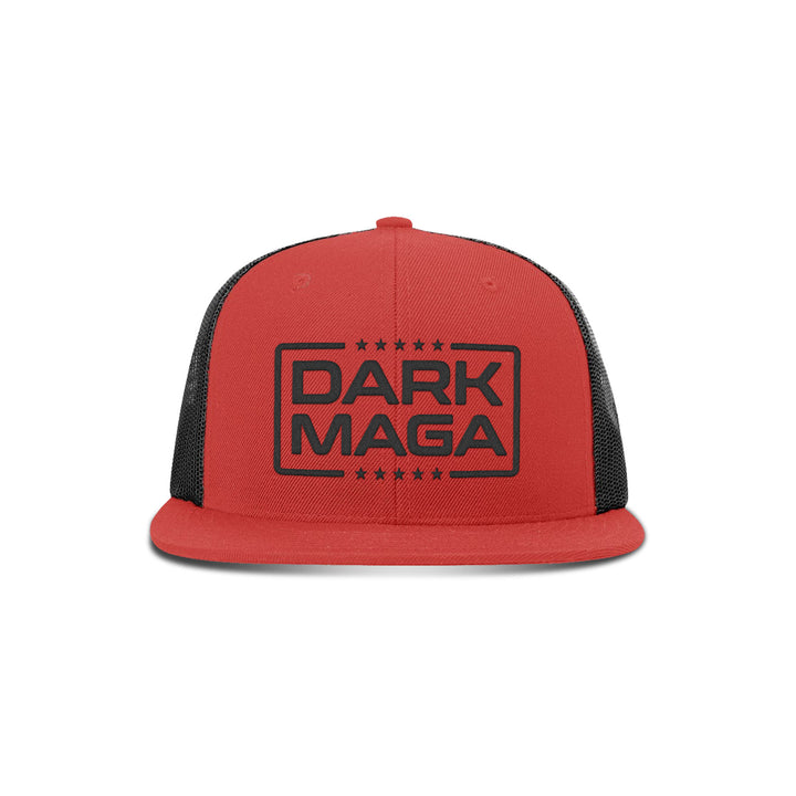 Dark MAGA V2 Flat Bill Hat