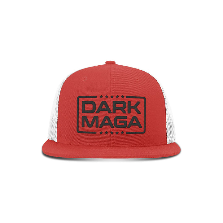 Dark MAGA V2 Flat Bill Hat