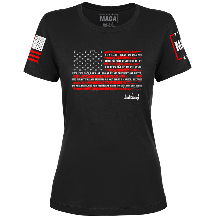 Trump Nation Proclamation Ladies Tee