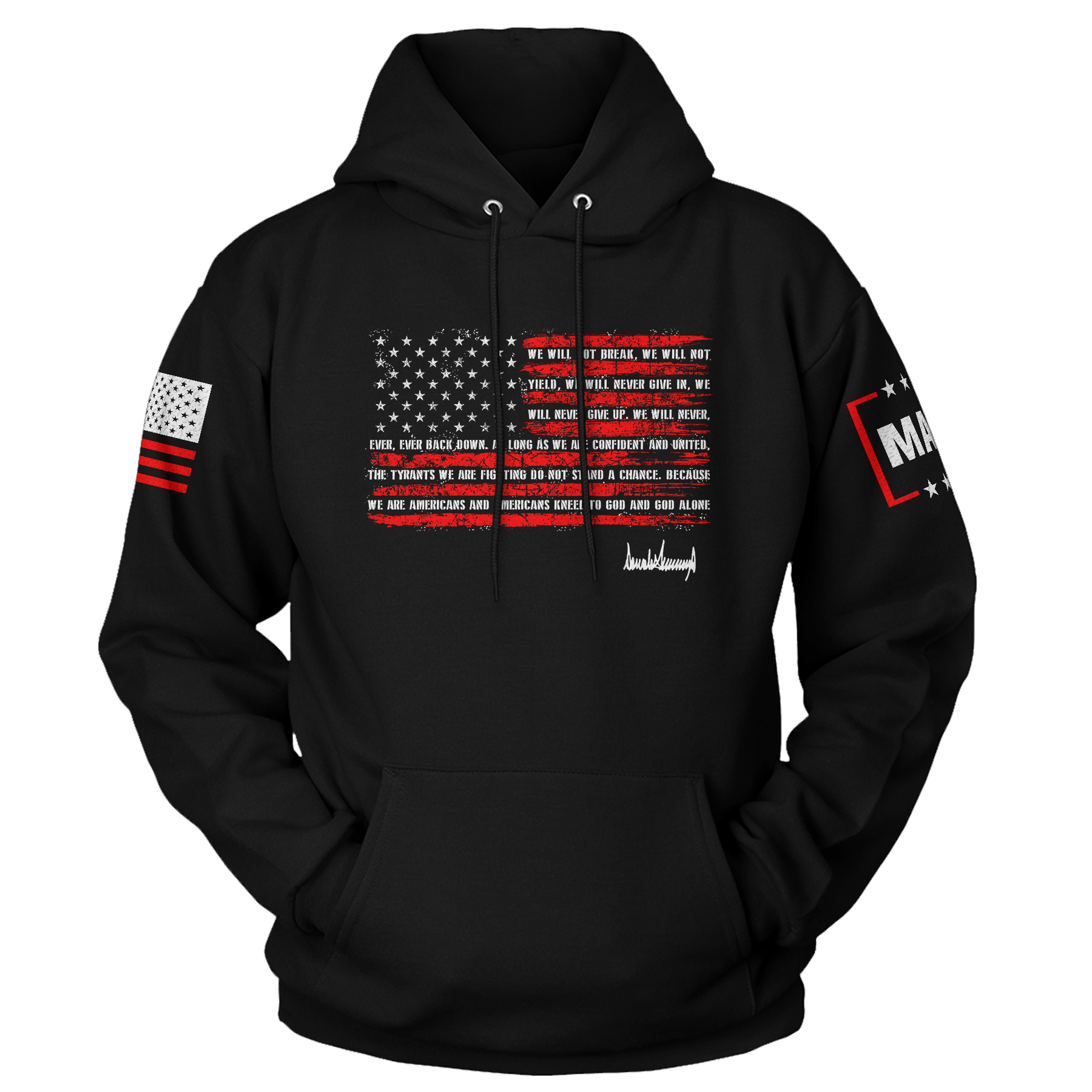 Trump Nation Proclamation Hoodie