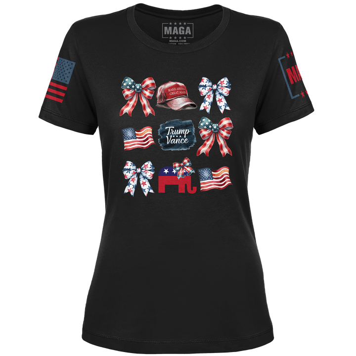 Trump Coquette Ladies Tee