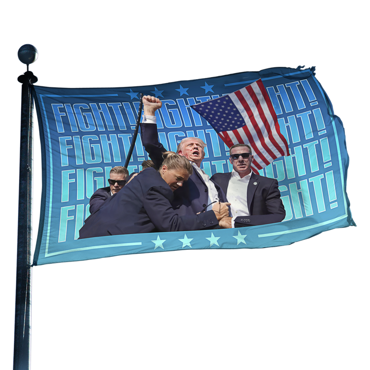 Trump Fight Flag - Double Sided